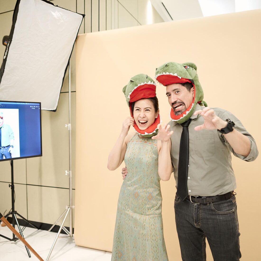 ตัวอย่างบูธ Pop Up Studio